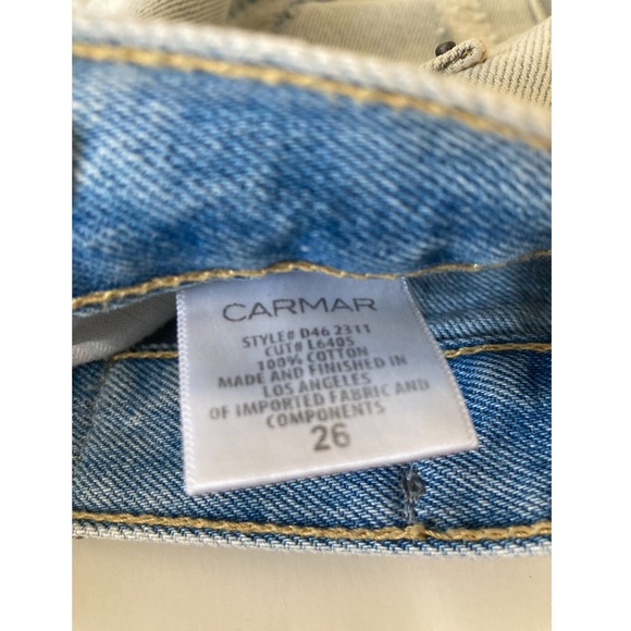 Carmar LA Denim Zuni Zip Front Skirt size 2 - Picture 5 of 5